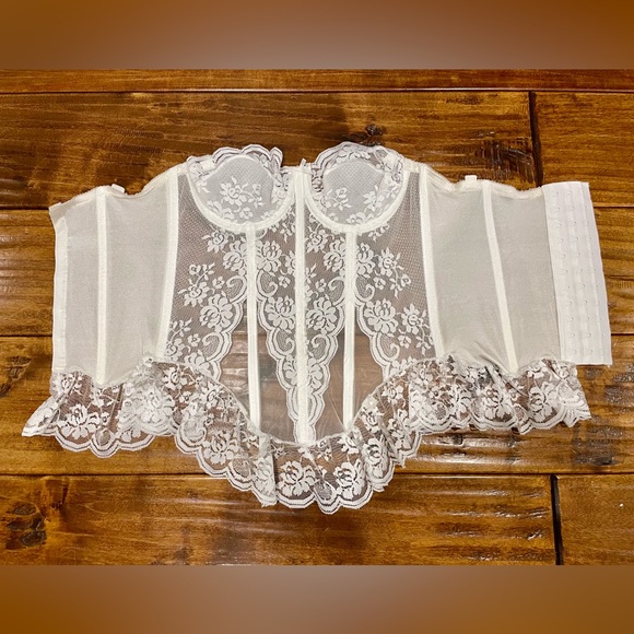 Vintage Smart white bustier - Picture 10 of 13